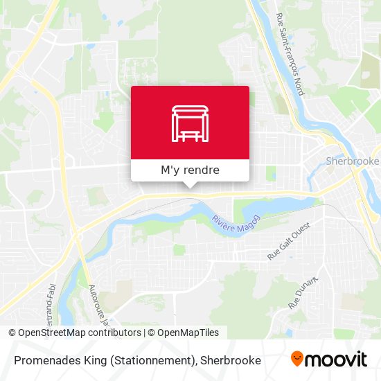 Promenades King (Stationnement) plan