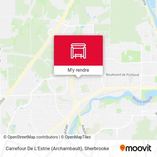 Carrefour De L'Estrie (Archambault) plan