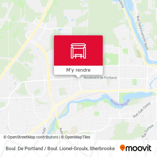 Boul. De Portland / Boul. Lionel-Groulx plan