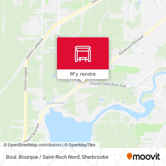 Boul. Bourque / Saint-Roch Nord plan