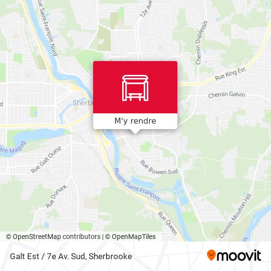 Galt Est / 7e Av. Sud plan