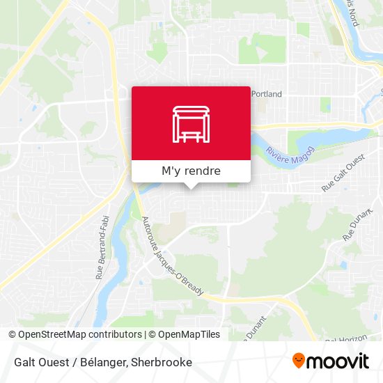 Galt Ouest / Bélanger plan