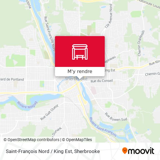 Saint-François Nord / King Est plan