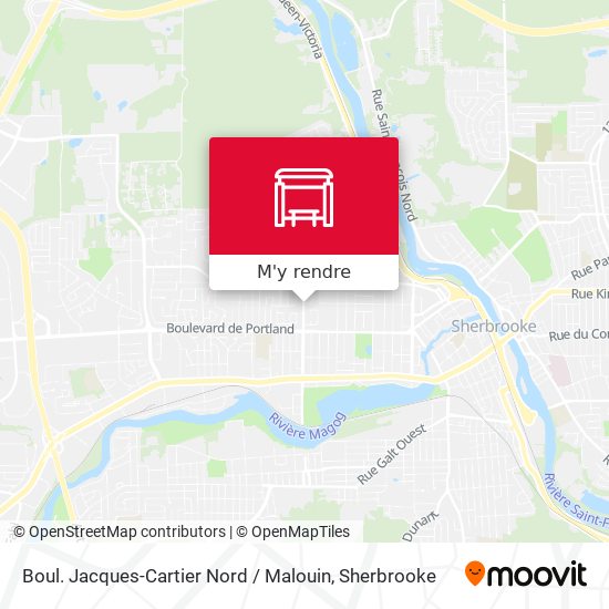 Boul. Jacques-Cartier Nord / Malouin plan