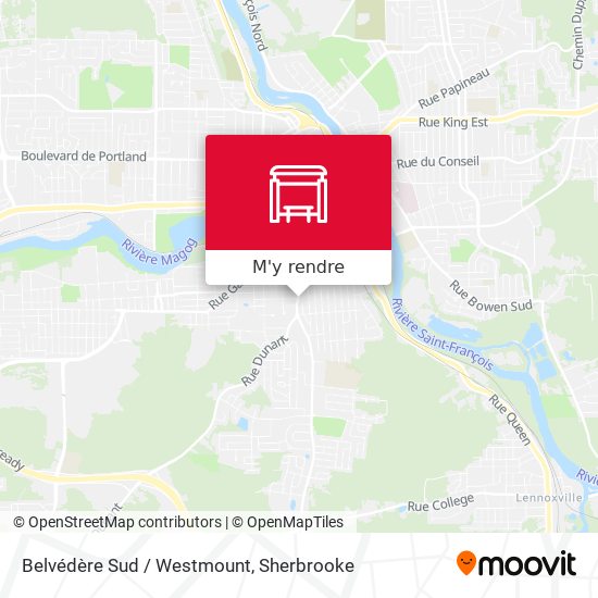 Belvédère Sud / Westmount plan