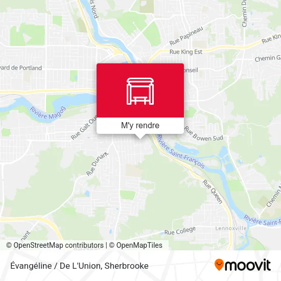 Évangéline / De L'Union plan