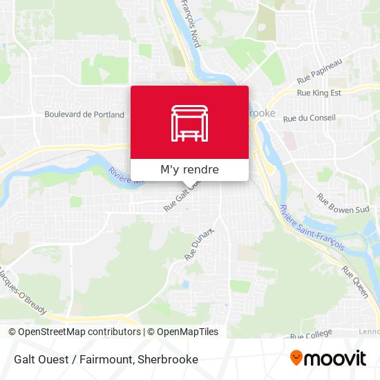 Galt Ouest / Fairmount plan