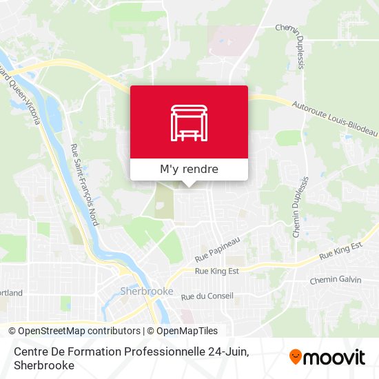 Centre De Formation Professionnelle 24-Juin plan