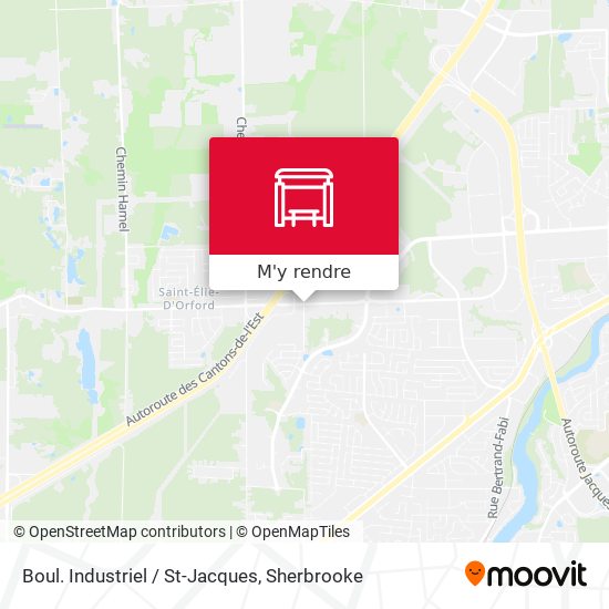 Boul. Industriel / St-Jacques plan