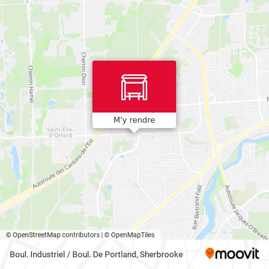 Boul. Industriel / Boul. De Portland plan