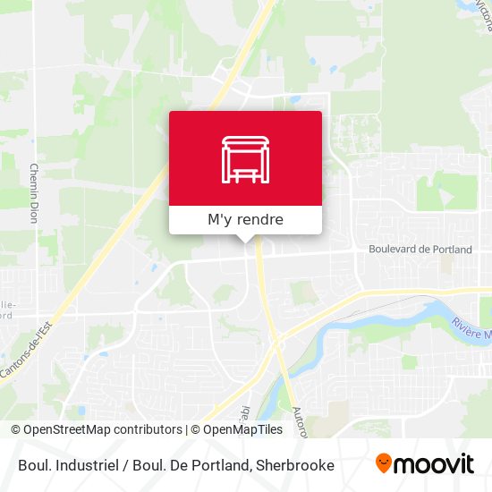 Boul. Industriel / Boul. De Portland plan