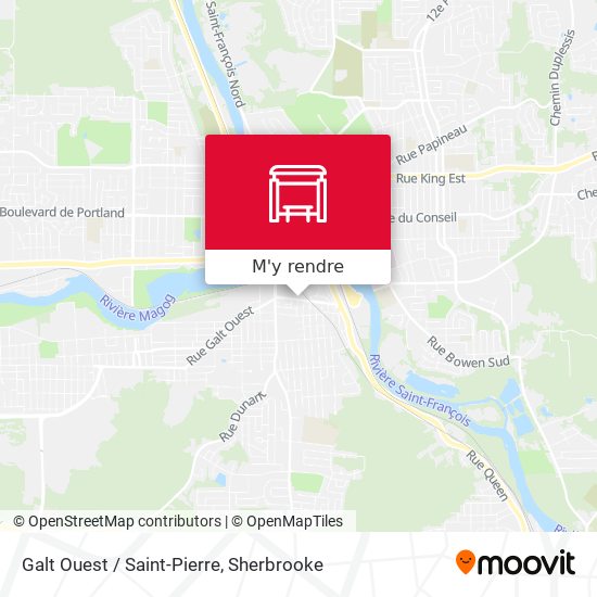 Galt Ouest / Saint-Pierre plan