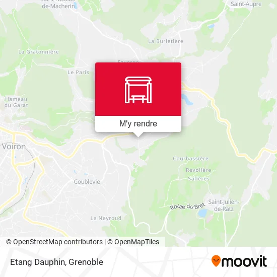 Etang Dauphin plan