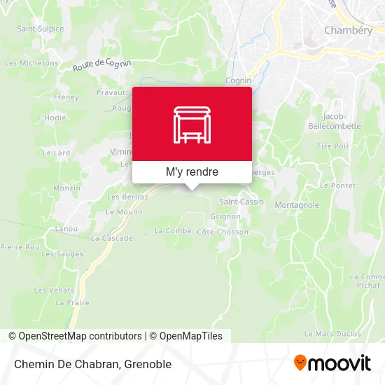 Chemin De Chabran plan