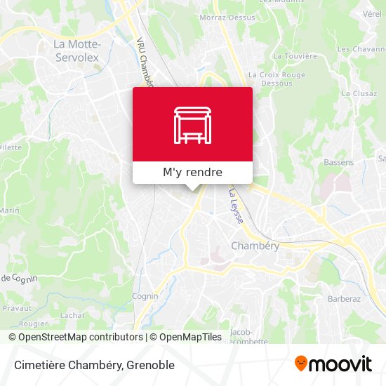 Cimetière Chambéry plan