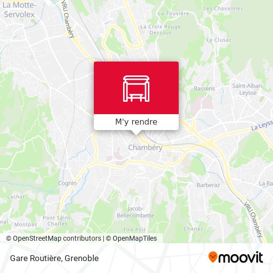 Gare Routière plan