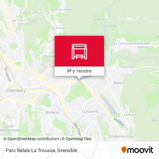 Parc Relais La Trousse plan