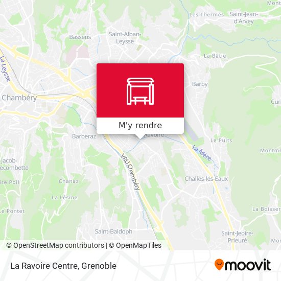 La Ravoire Centre plan