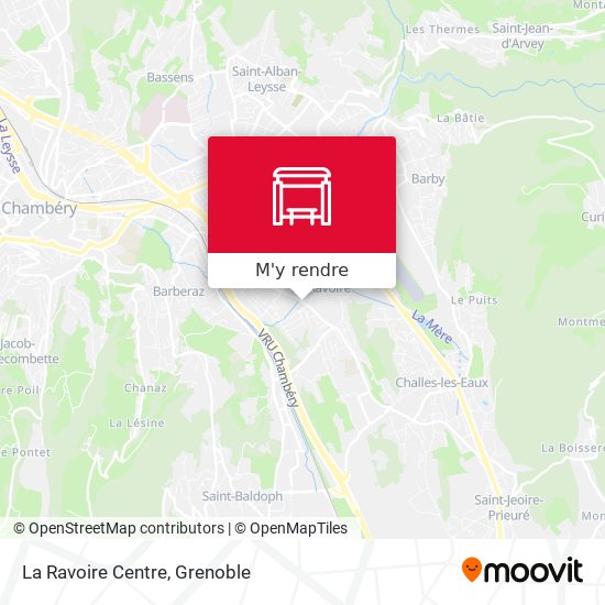 La Ravoire Centre plan