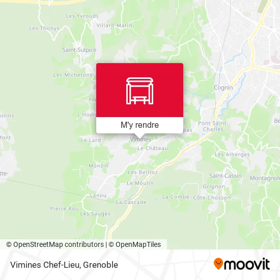 Vimines Chef-Lieu plan