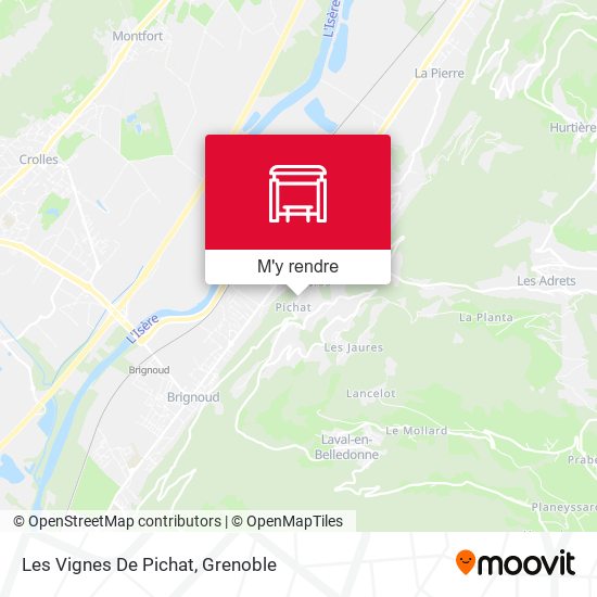 Les Vignes De Pichat plan