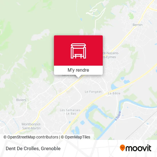 Dent De Crolles plan