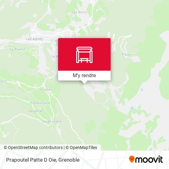 Prapoutel Patte D Oie plan