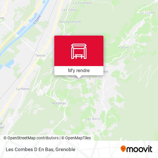 Les Combes D En Bas plan