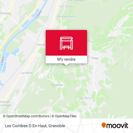 Les Combes D En Haut plan