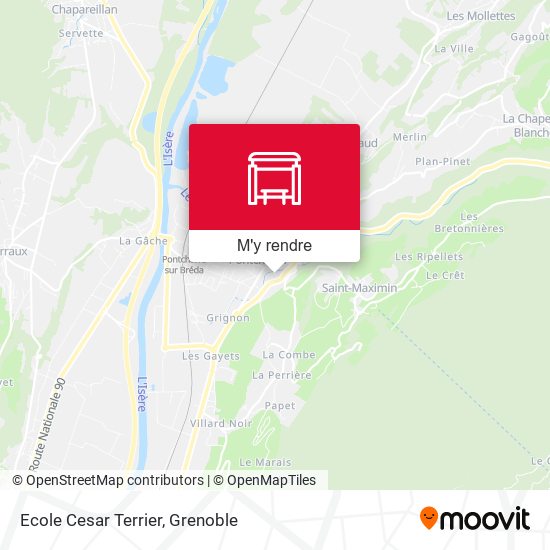 Ecole Cesar Terrier plan