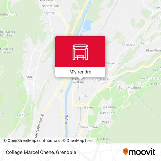 College Marcel Chene plan