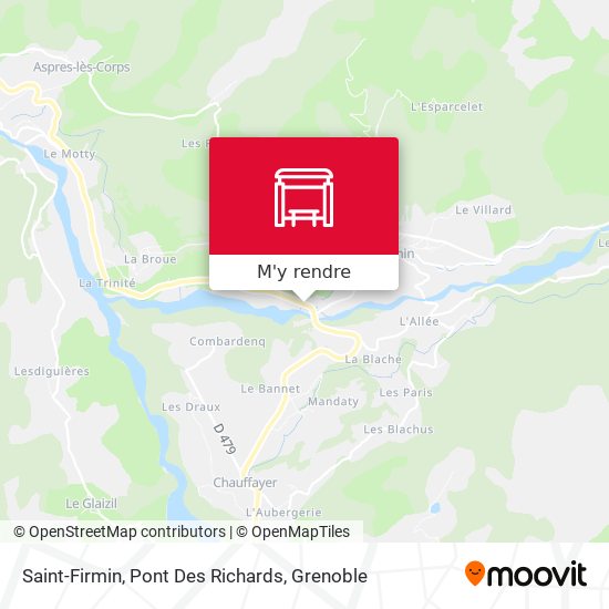 Saint-Firmin, Pont Des Richards plan