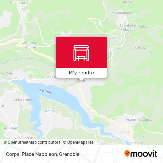 Corps, Place Napoleon plan