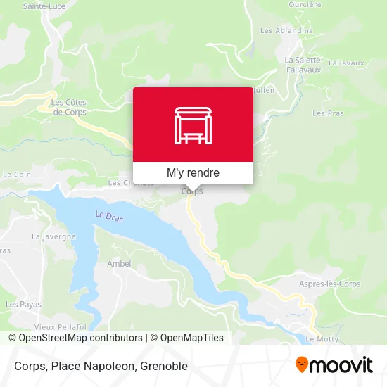 Corps, Place Napoleon plan