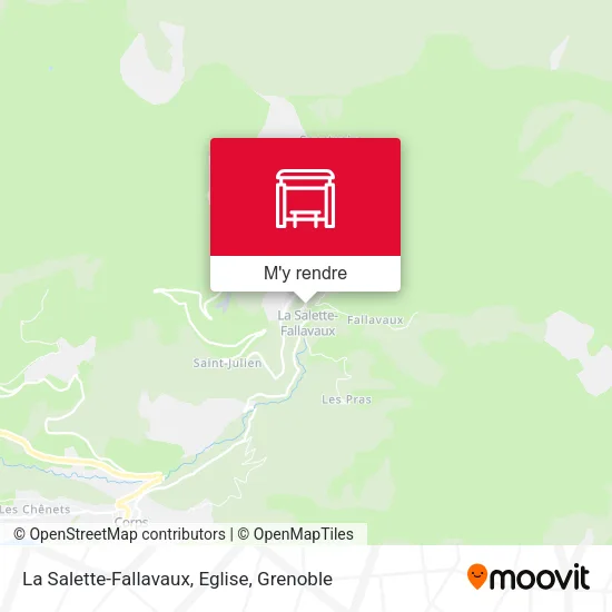 La Salette-Fallavaux, Eglise plan