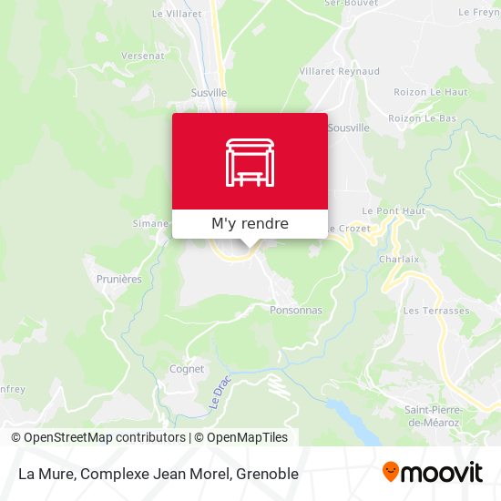La Mure, Complexe Jean Morel plan