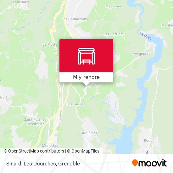 Sinard, Les Dourches plan