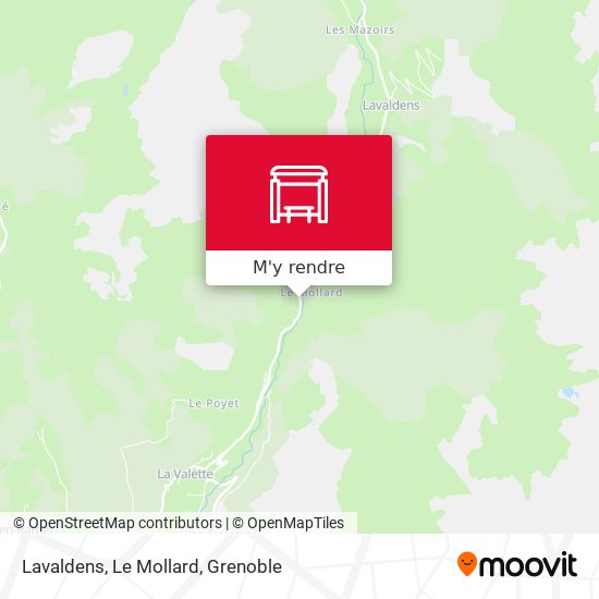 Lavaldens, Le Mollard plan