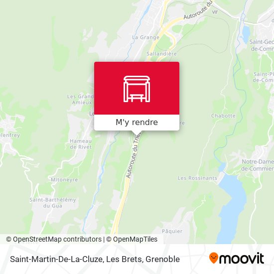 Saint-Martin-De-La-Cluze, Les Brets plan