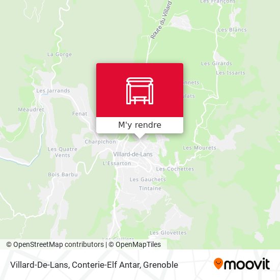 Villard-De-Lans, Conterie-Elf Antar plan