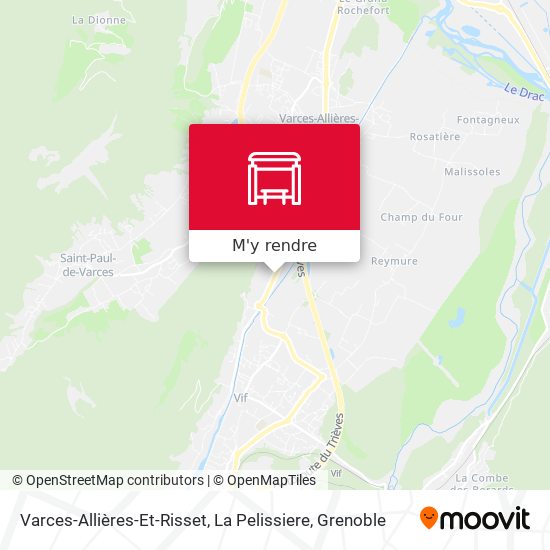 Varces-Allières-Et-Risset, La Pelissiere plan