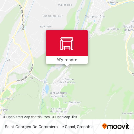 Saint-Georges-De-Commiers, Le Canal plan
