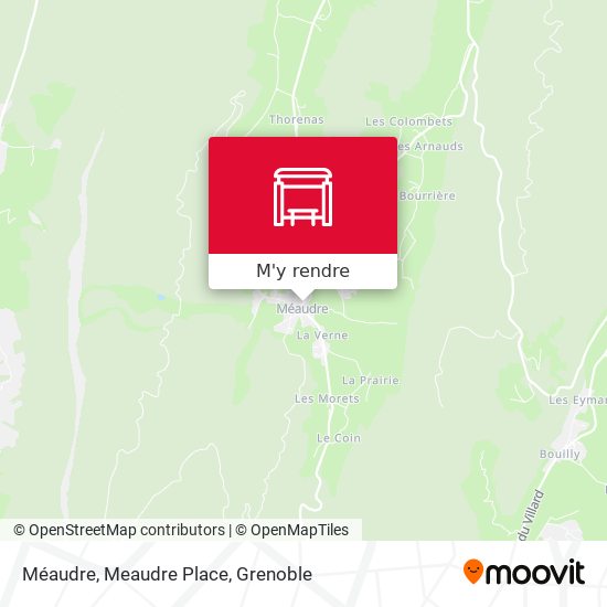 Méaudre, Meaudre Place plan