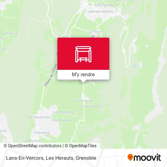 Lans-En-Vercors, Les Herauts plan