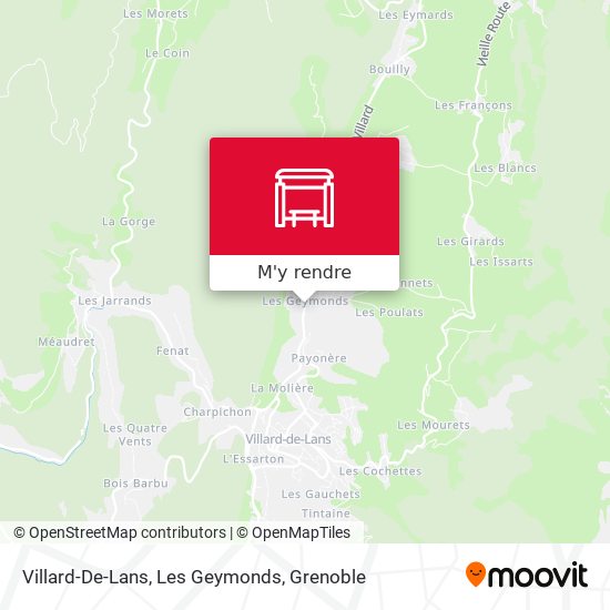 Villard-De-Lans, Les Geymonds plan