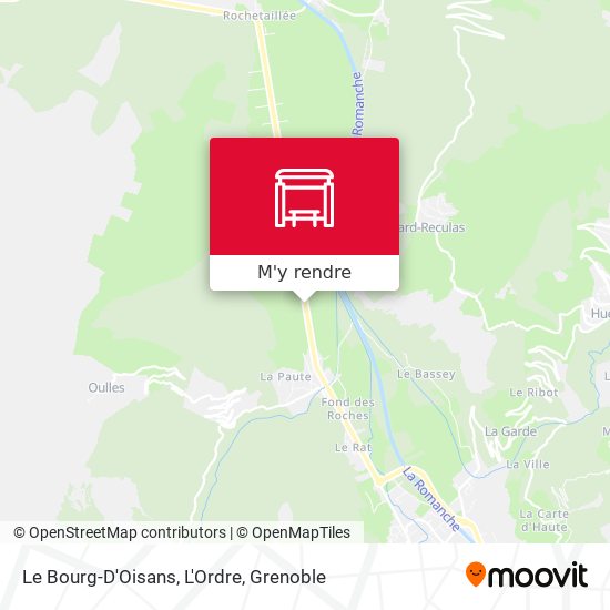 Le Bourg-D'Oisans, L'Ordre plan