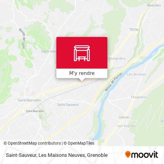 Saint-Sauveur, Les Maisons Neuves plan