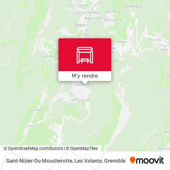 Saint-Nizier-Du-Moucherotte, Les Volants plan