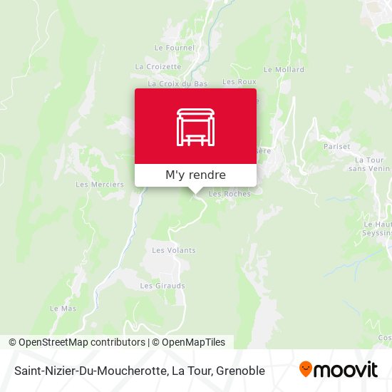 Saint-Nizier-Du-Moucherotte, La Tour plan
