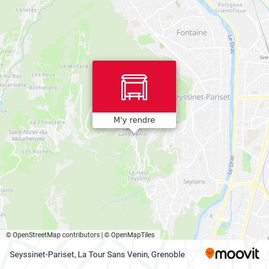 Seyssinet-Pariset, La Tour Sans Venin plan
